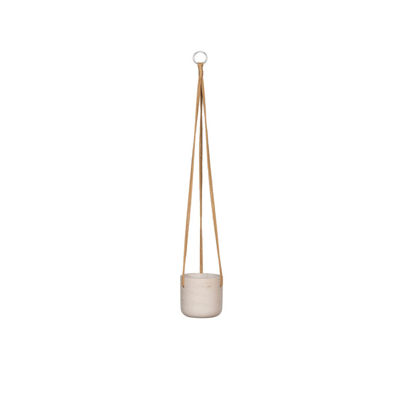 Charlie TG (suspendu) gris délavé, H 4,53 po x l 4,72 po x P 4,72 po, Gris délavé