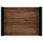 Drake Two Door Walnut Bookcase with Storage-1823925854
