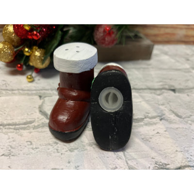 Santa's Boots Salt & Pepper Shaker