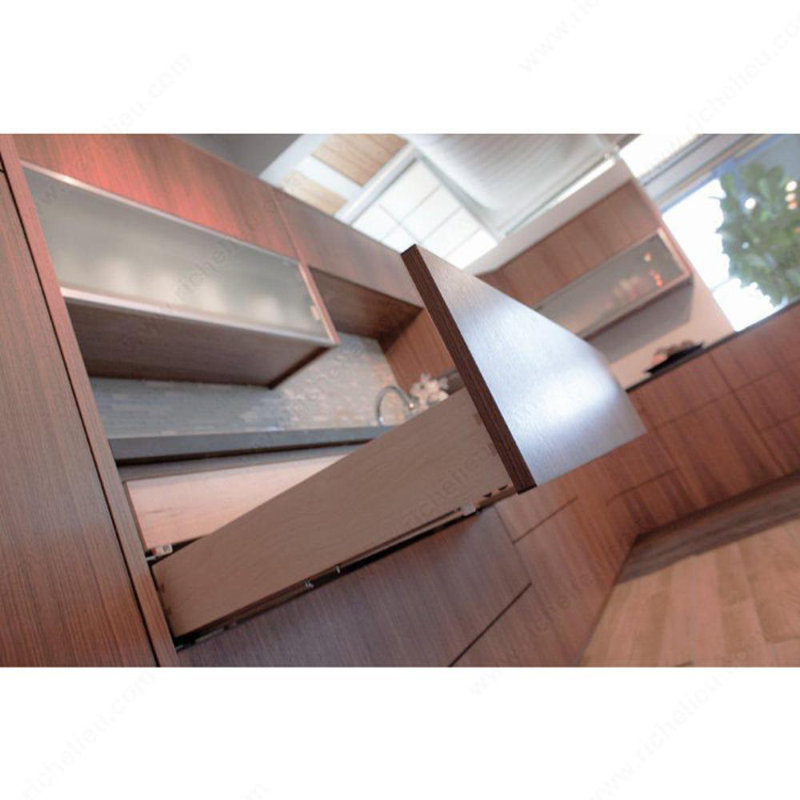 TANDEM plus BLUMOTION 563H Undermount Drawer Slide Blum Fits 1/2" to 5/8" Drawer Thickness (Front Clips and Screws NOT Included)