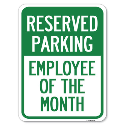 Reserved Parking - Employee Of The Month/23149