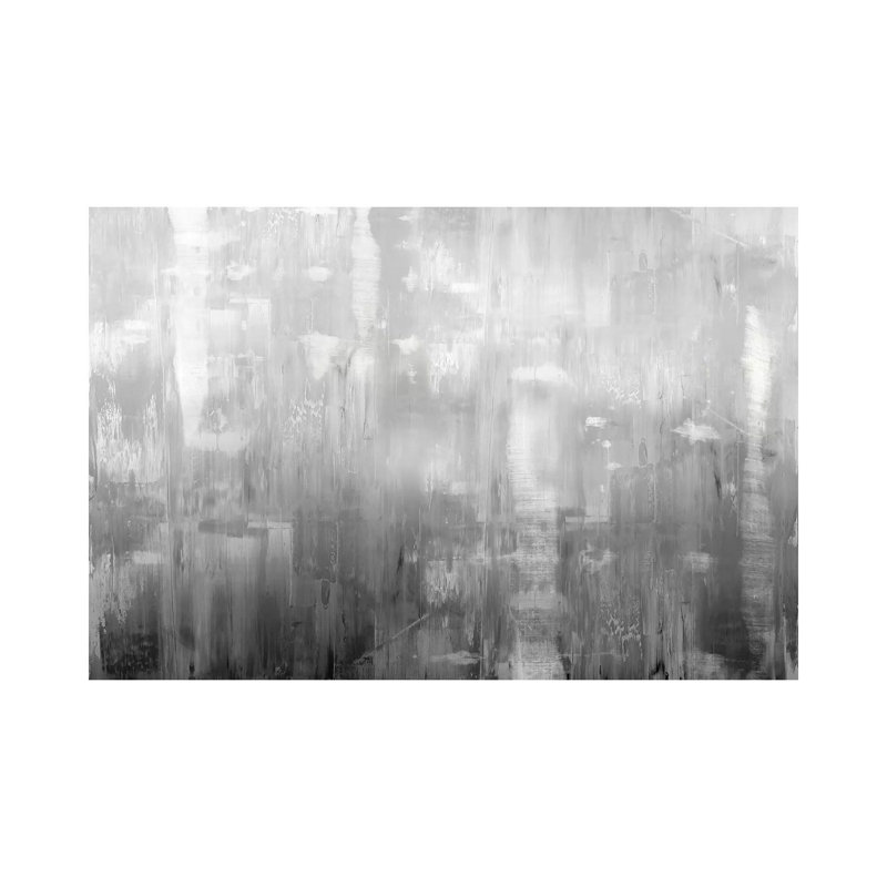 Textural In Grey by Justin Turner - Wrapped Canvas Print, 66.04 cm H x 45.72 cm W
