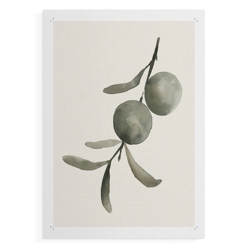 Twilight Oranges IV - Impression sur toile seulement - SANS CADRE, H 27 po x l 18 po
