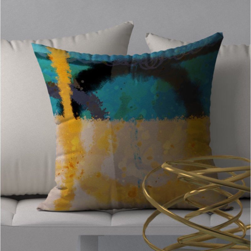 Housse de coussin décorative carrée essence Sweet, 20 po x 20 po