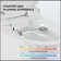 Luxury Smart Toilet With Dryer And Warm Water,  Elongated Bidet Toilet With Heated Seat, With Remote Control, LED Night Light, Power Outage Flushing, Soft Close Cover,Whit