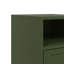 Quammen 36cm W Steel Bedside Table-474298740