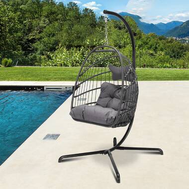 Cocoon Egg Chairs Rattan Wicker Garden Hammock Swing Outdoor