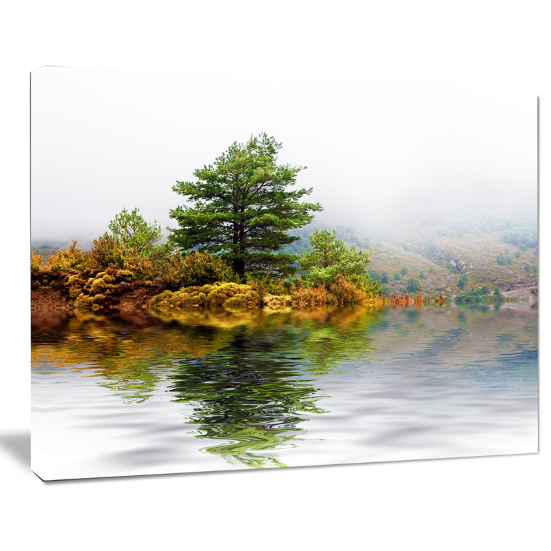 Pin avec reflet - impression sur toile tendue, H 20 po x l 20 po x P 1 po