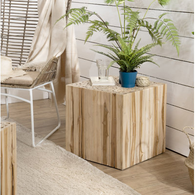 Brady Solid Wood End Table