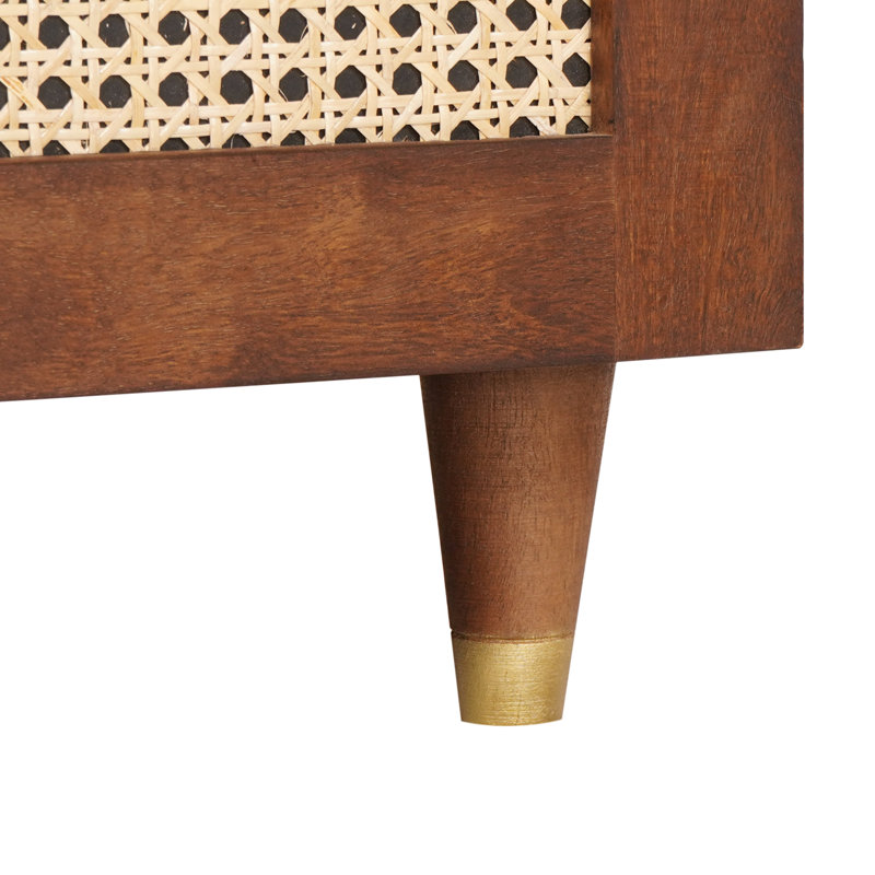 Solid Wood Coffee Table with Storage