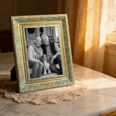 11" x 14" Antique Gold 3 PCS Gallery Wall Picture Frame for Wall and Tabletop Display