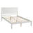Wood Full Platform Bed Frame With Headboard, Slat Support And No Box Spring Needed, Espresso-1649191810