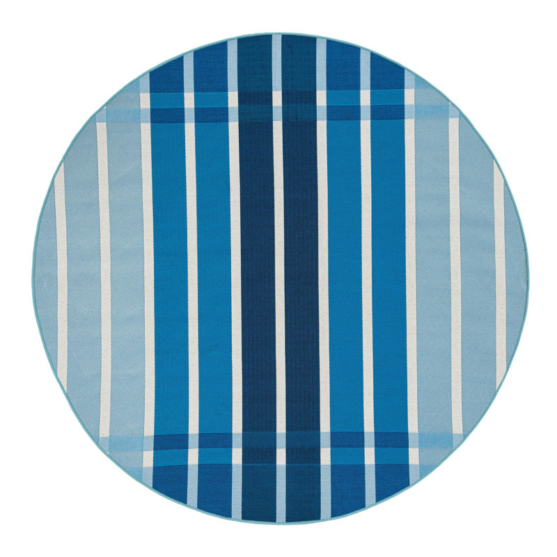 Grierson Indoor/Outdoor Area Rug, Round 6'1"