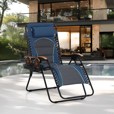 Naihomy Reclining Zero Gravity Chair With Cushion