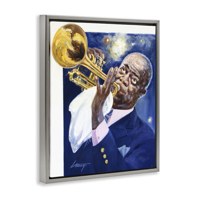 Cadre flottant Louis Louis Portrait, design par Wind River Studios