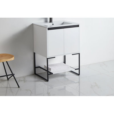 Ensemble de meuble-lavabo simple 24 po Fiquett