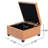 Modern Brown With Ample Interior Storage And Style Stylish Button Tufting