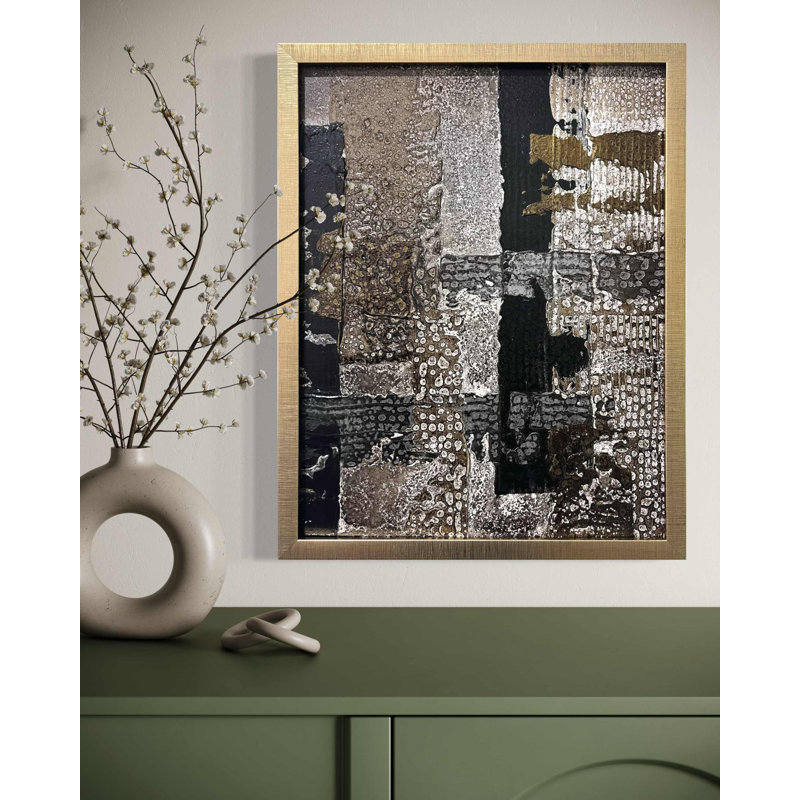 Overmorrow No. 2 - Original Mixed-Media Abstract Painting by J. Kent Martin