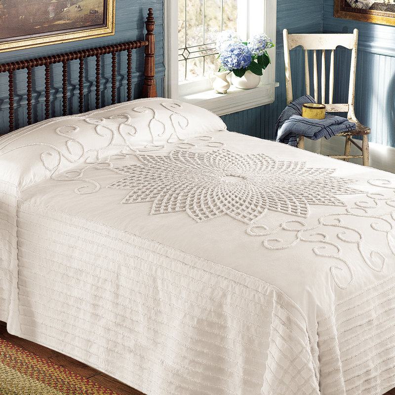 Cotton Coverlet, Queen Bedspread