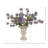 Thistle Arranged in a Ceramic Vase