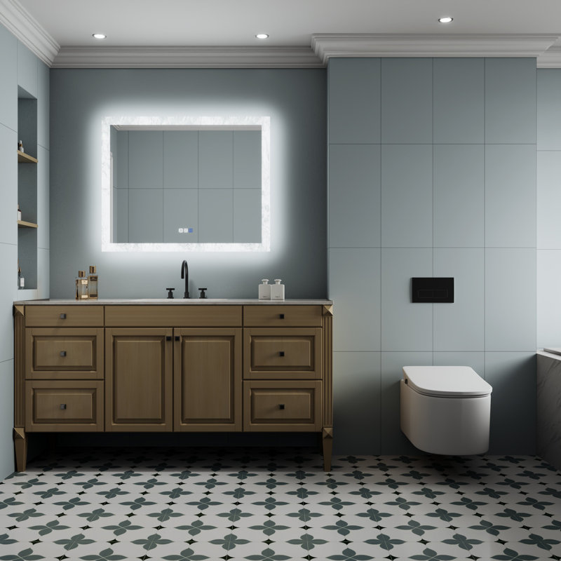 Miroir de salle de bain Viha, 32 po x 40 po