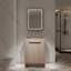 Base de meuble-lavabo 24 po avec deux portes à fermeture douce-142949165