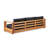 Leon 86.6" Wide Eucalyptus Patio Sofa