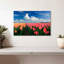 Harnek orange et tulipes roses-108731682