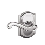 Flair Lever with Camelot Trim Hall and Closet Lock