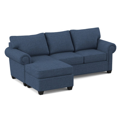 Canapé et chaise longue réversible avec repose-pieds de 86 po Charlotte