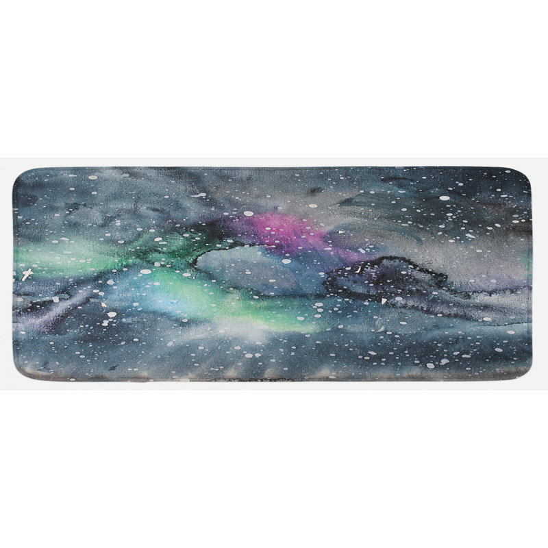 Modern & Contemporary Polyester Kitchen Mat