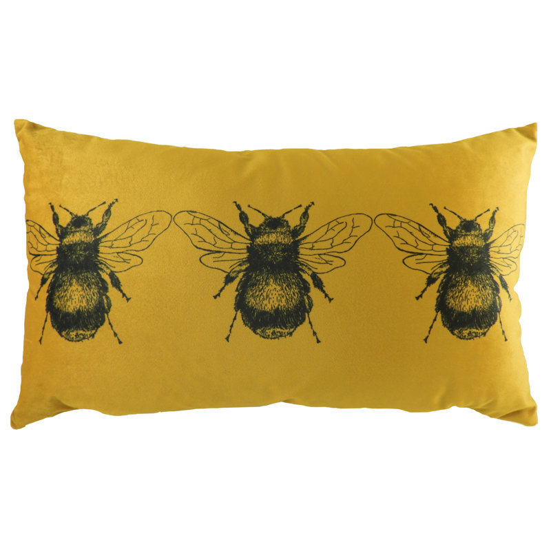 Rectangular Cushion Cover, Gold