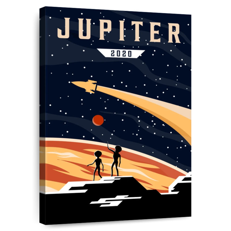 Oberle Jupiter Expedition, 45" H x 30" W