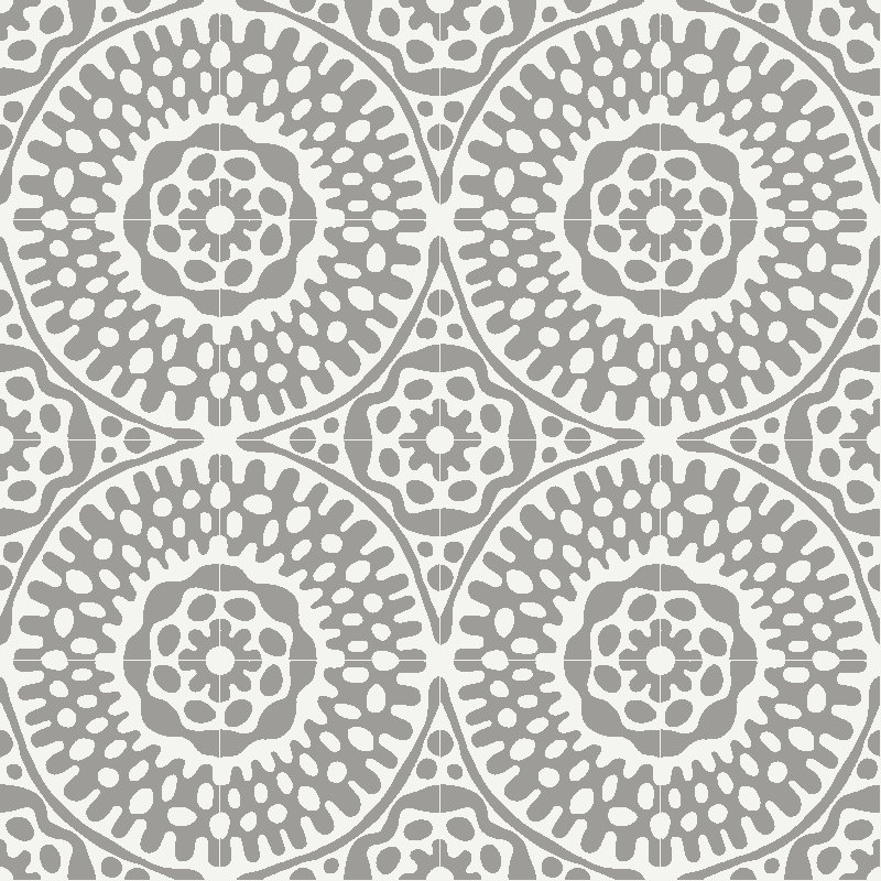Sonora 8" x 8" Cement Patterned/Concrete Look Wall & Floor Tile, Thistle