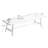 Burlywood Rectangular Solid Wood Dining Table-108647841