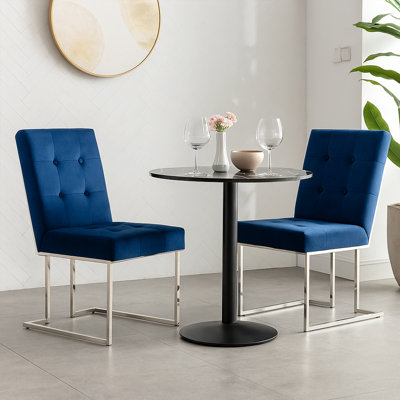 Cocopah 19'' H Tufted Velvet Upholstered Dining Chair