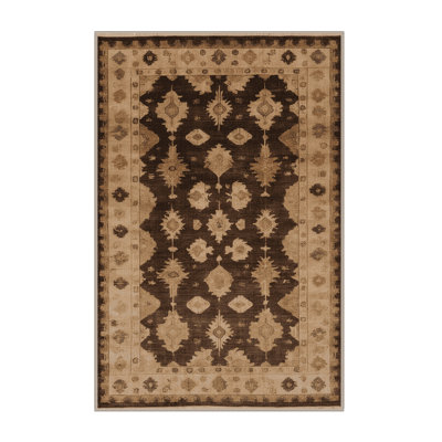 Tapis brun lavable à la machine
