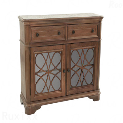 Armoire de rangement avec tiroirs, meubles de salle à manger en bois Traditional
