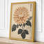 Chrysanthemum Study Japandi - Wrapped Canvas-1649422360-1649422364