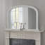 Lynn Arched Overmantle Mirror-1855416772