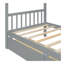 Lit simple en bois avec tiroirs, gris-1012408812
