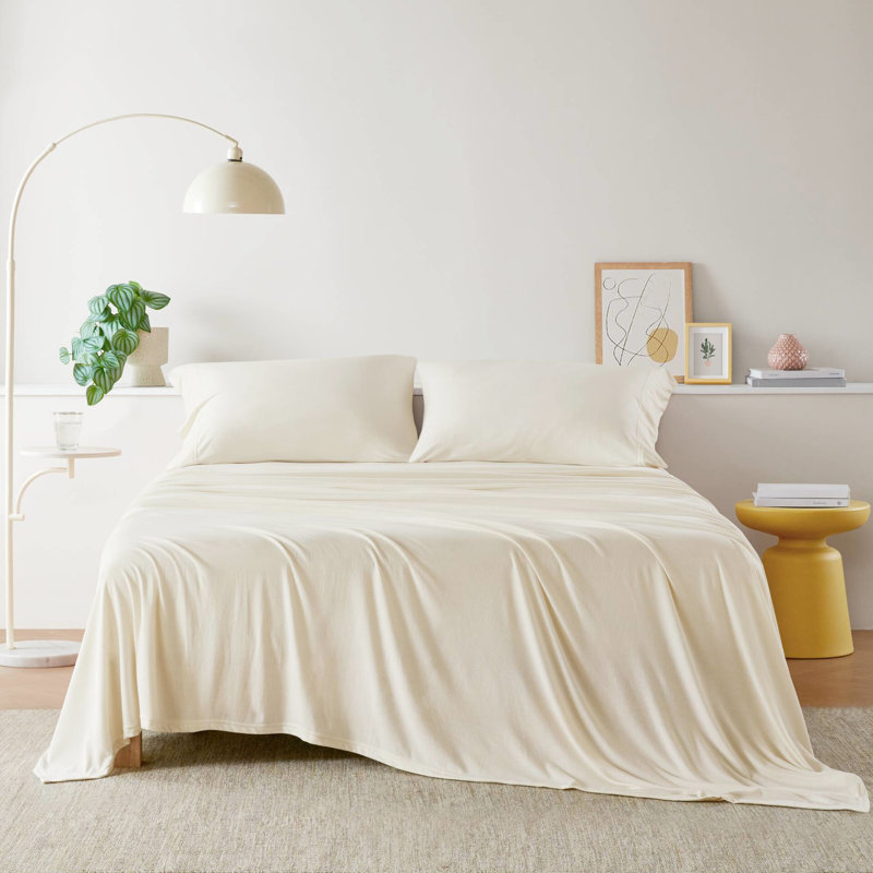 Drap en coton mélangé toutes saisons de 3 pièces TG