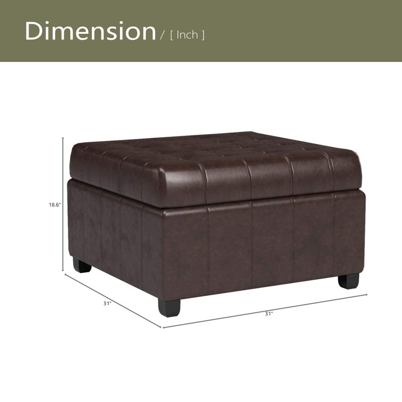 OTTOMAN, Brown