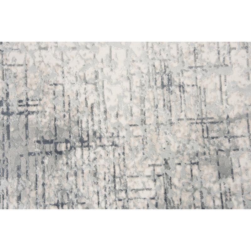Carey Abstract Indoor Rug, Rectangle 3'11" x 5'6"