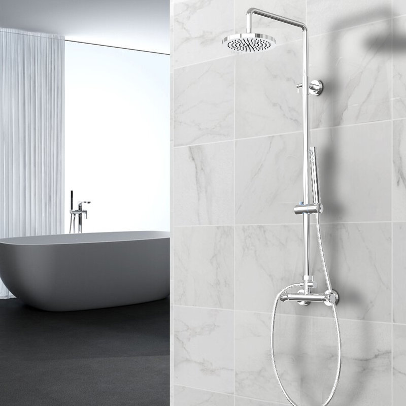 Lehner Thermostatic Shower with Adjustable Shower Head