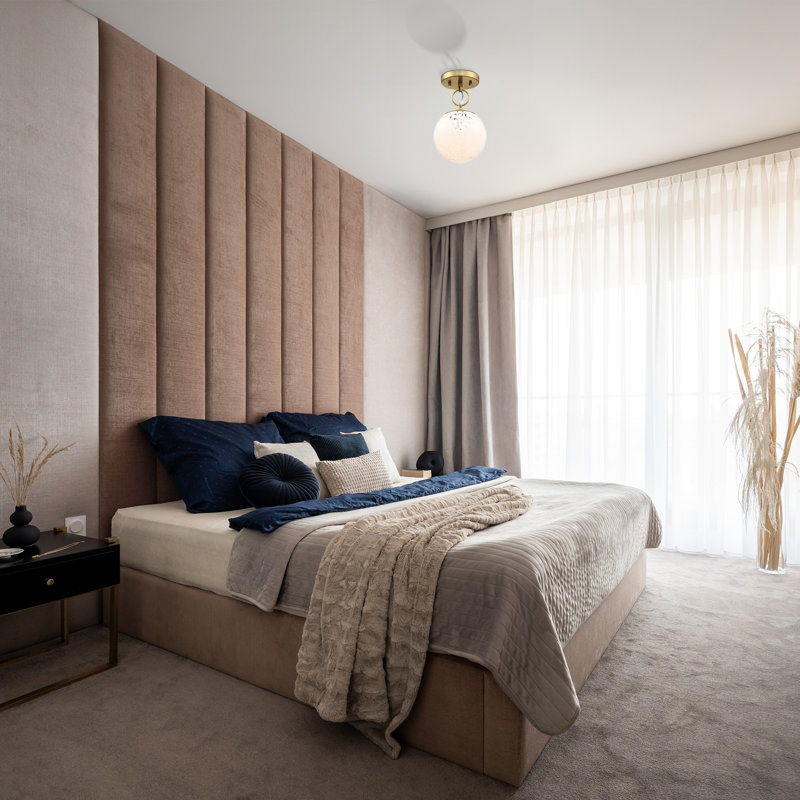 Khushdil Glass Semi Flush Mount