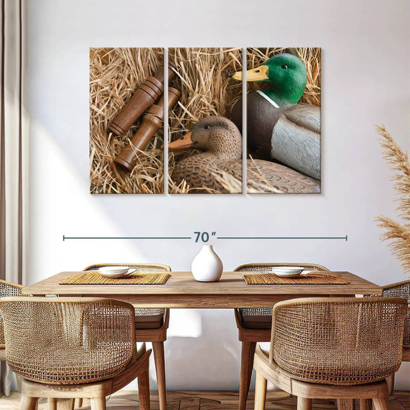 Duck Hunting Concept, 36" H x 57" W