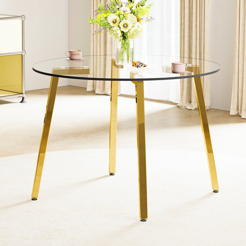 Table de salle à manger Modern, 29.5"H x 36"L x 36"W