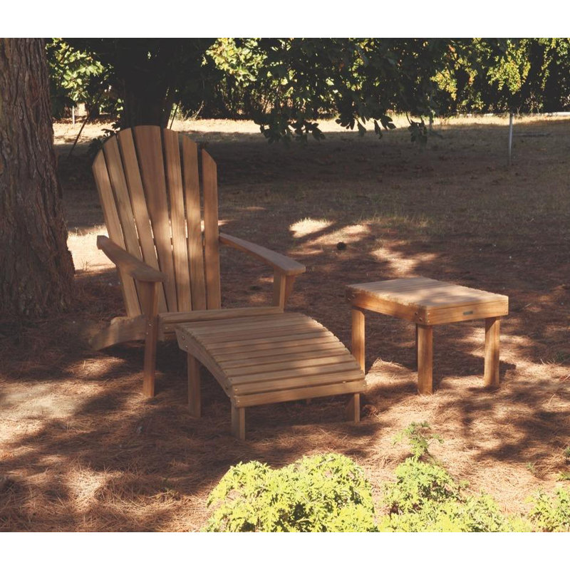 Adirondack Outdoor Teak Ottoman