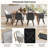 Upholstered Swivel Accent Chair Set of 2, Velvet Ergonomic Armchair for Living Room, Bedroom-731006426